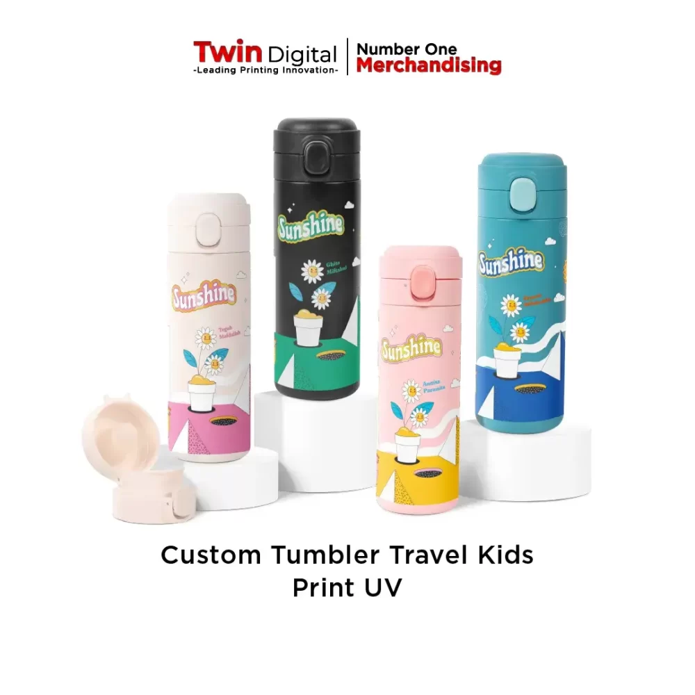 Tumbler Travel Kids Print UV
