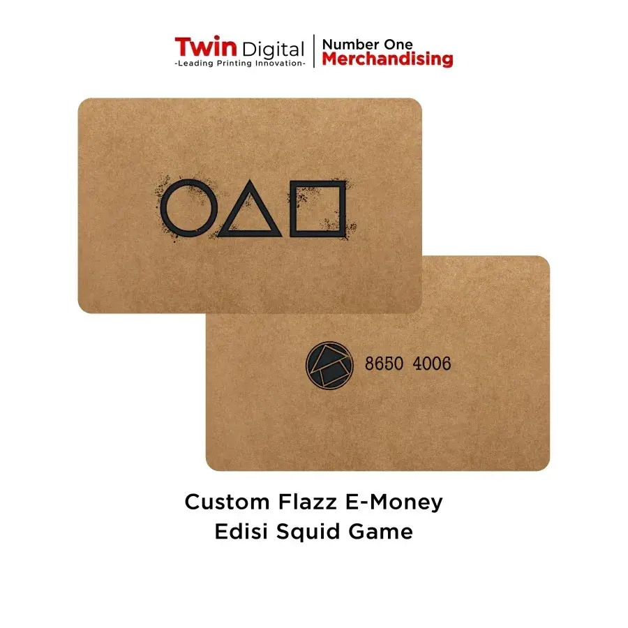 Squid Game Custom Flazz E-Money E-Toll BCA Mandiri