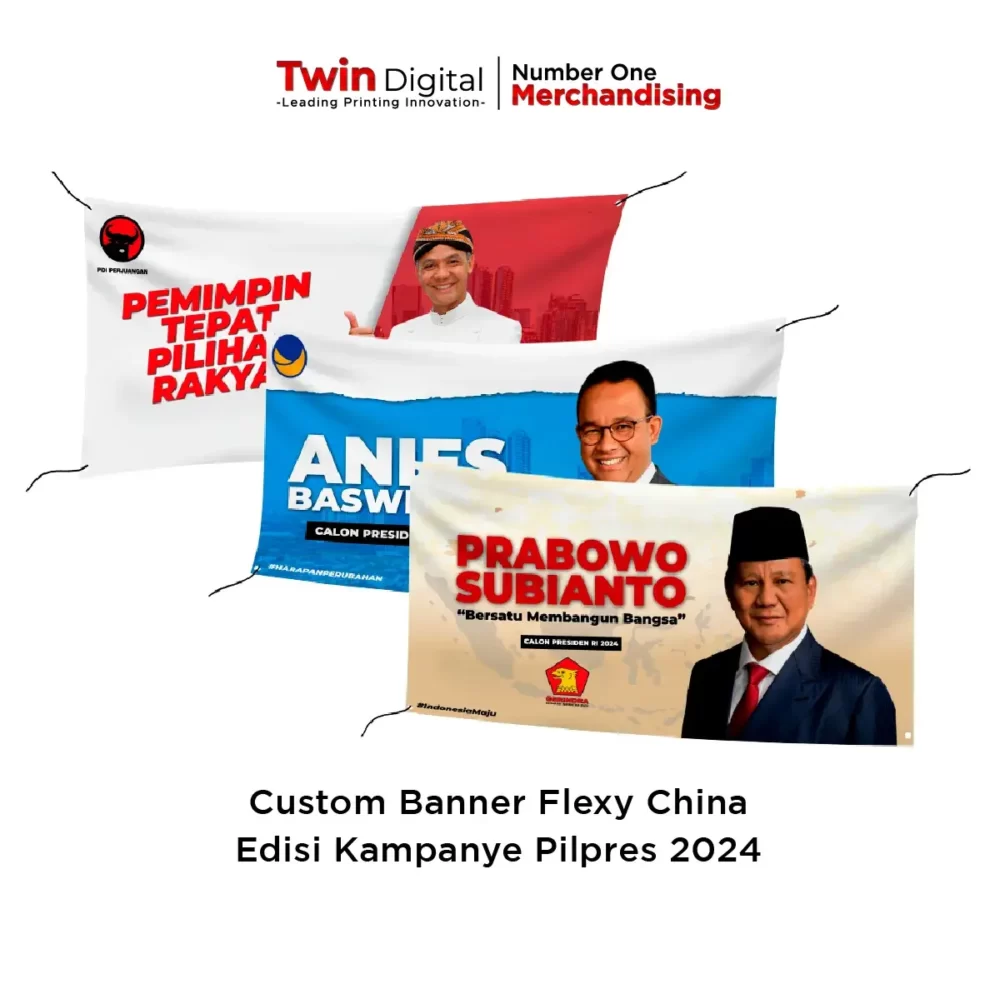 Custom Banner Edisi Kampanye Pilpres 2024