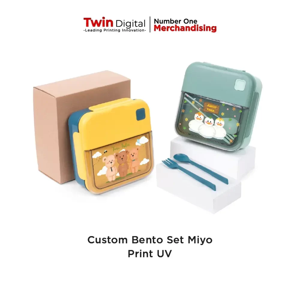 Custom Bento Set Miyo Print UV
