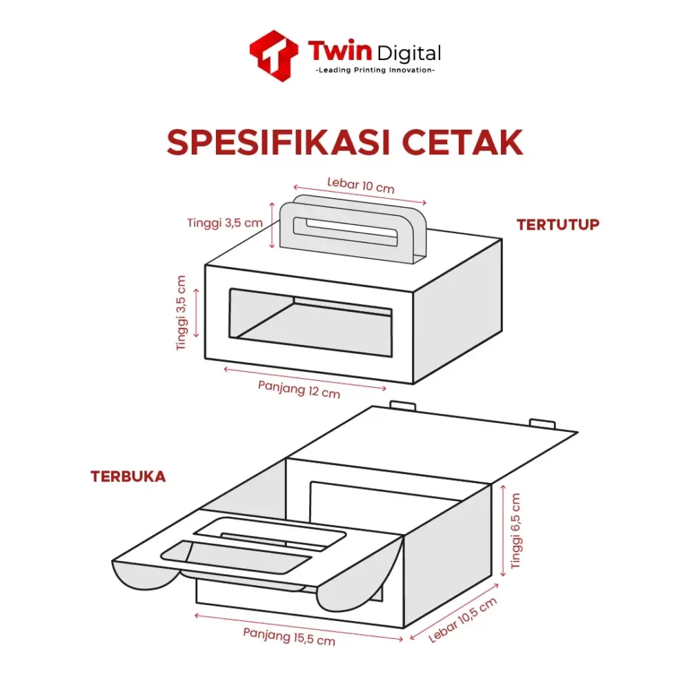 Custom Box Packaging Kertas Kraft - Image 3