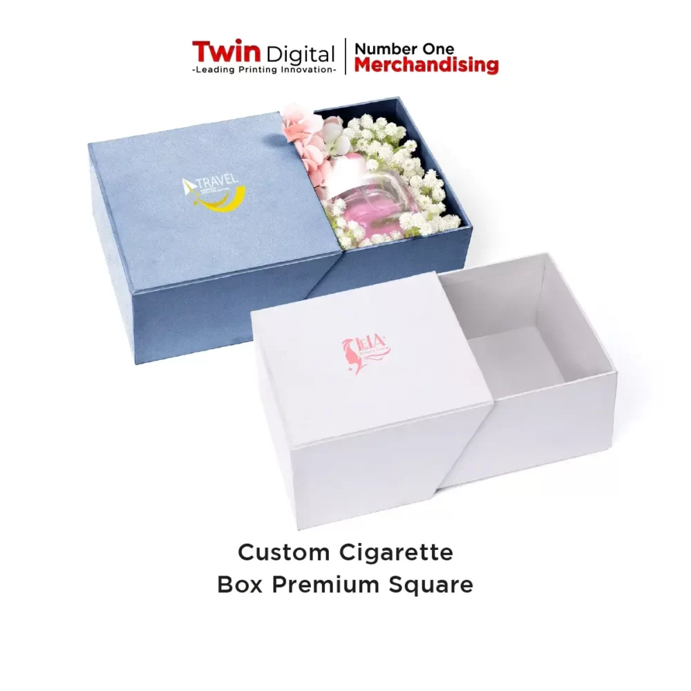 Custom Cigarette Box Premium Square