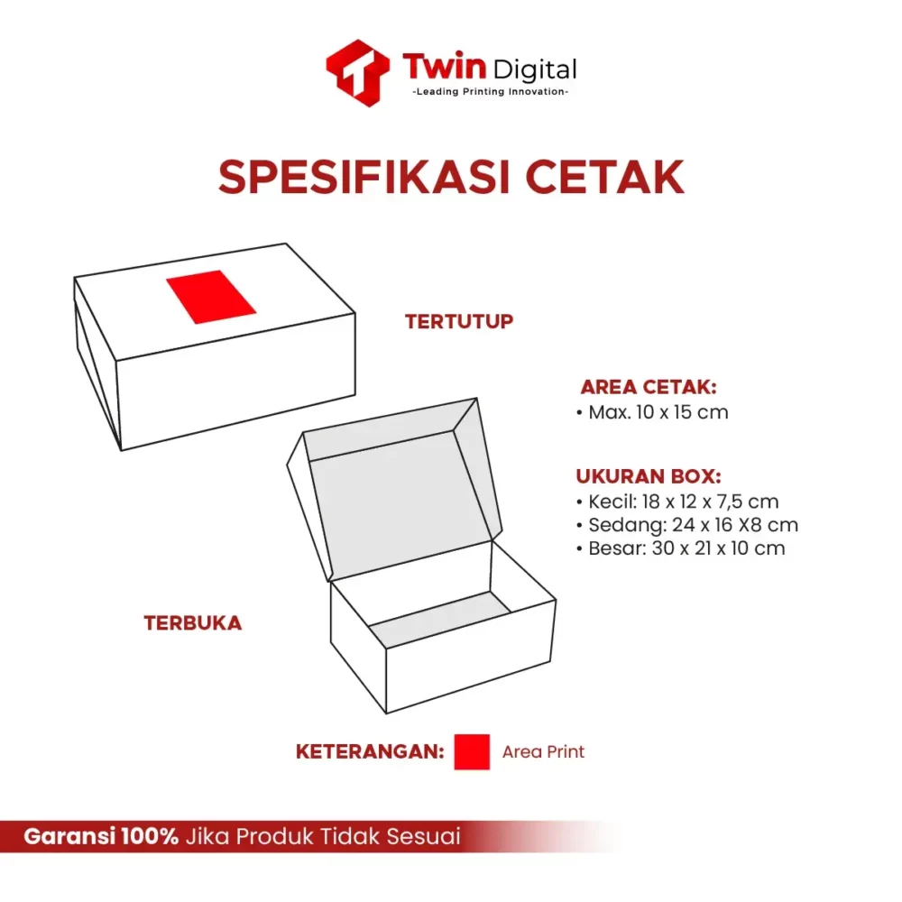 Custom Slash Box Premium Rectangle