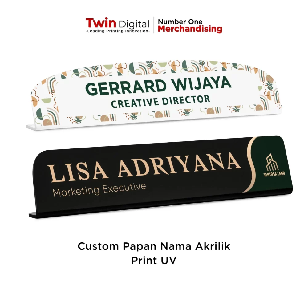 Papan Nama Akrilik Custom