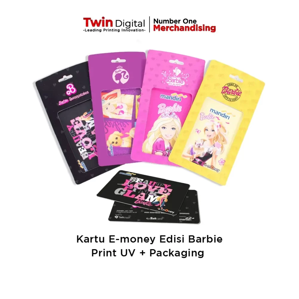 Kartu E-money Edisi Barbie Free Packaging