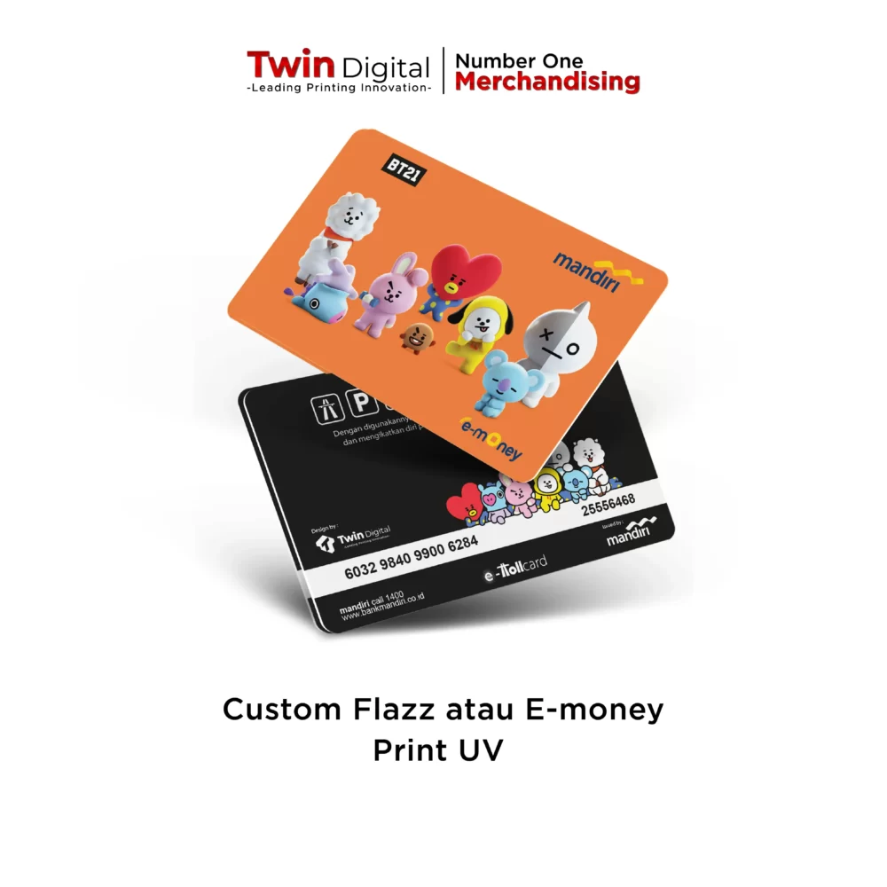 Custom E-Money / Flazz E-Toll