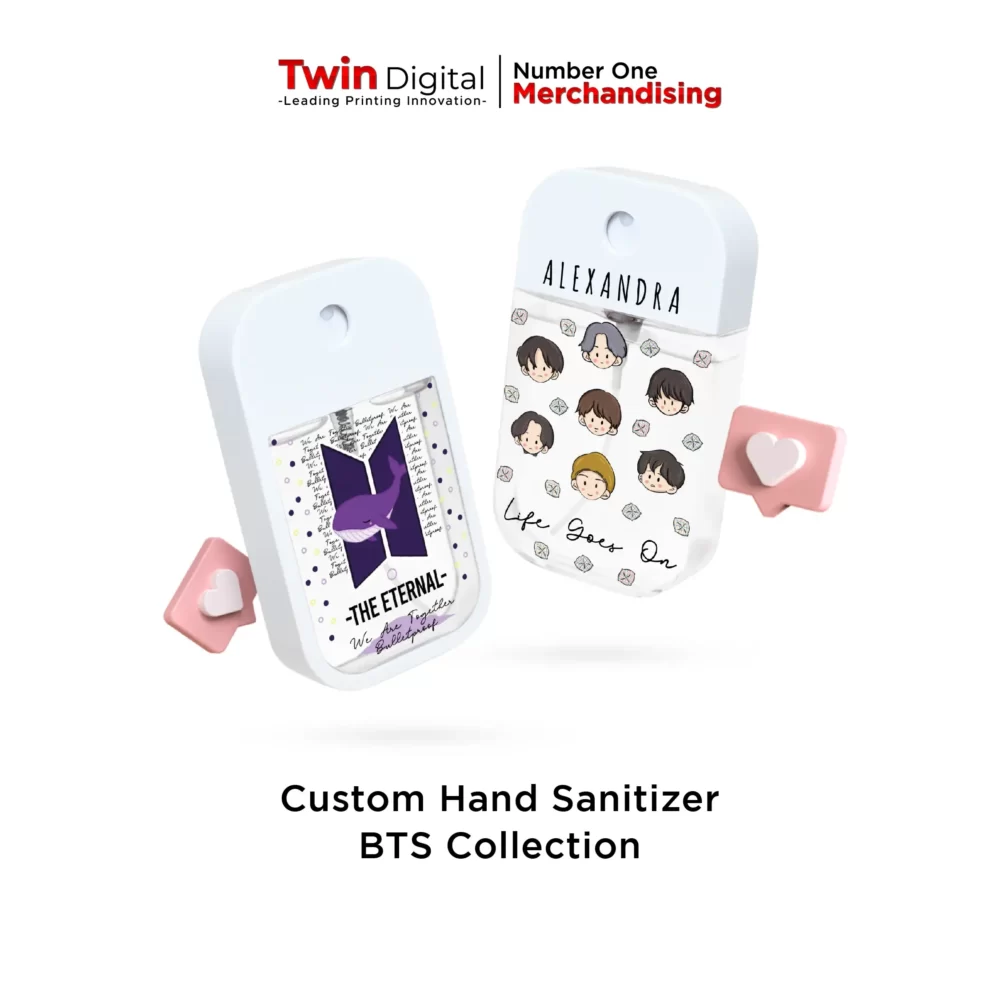 Hand Sanitizer Custom Edisi BTS Collection