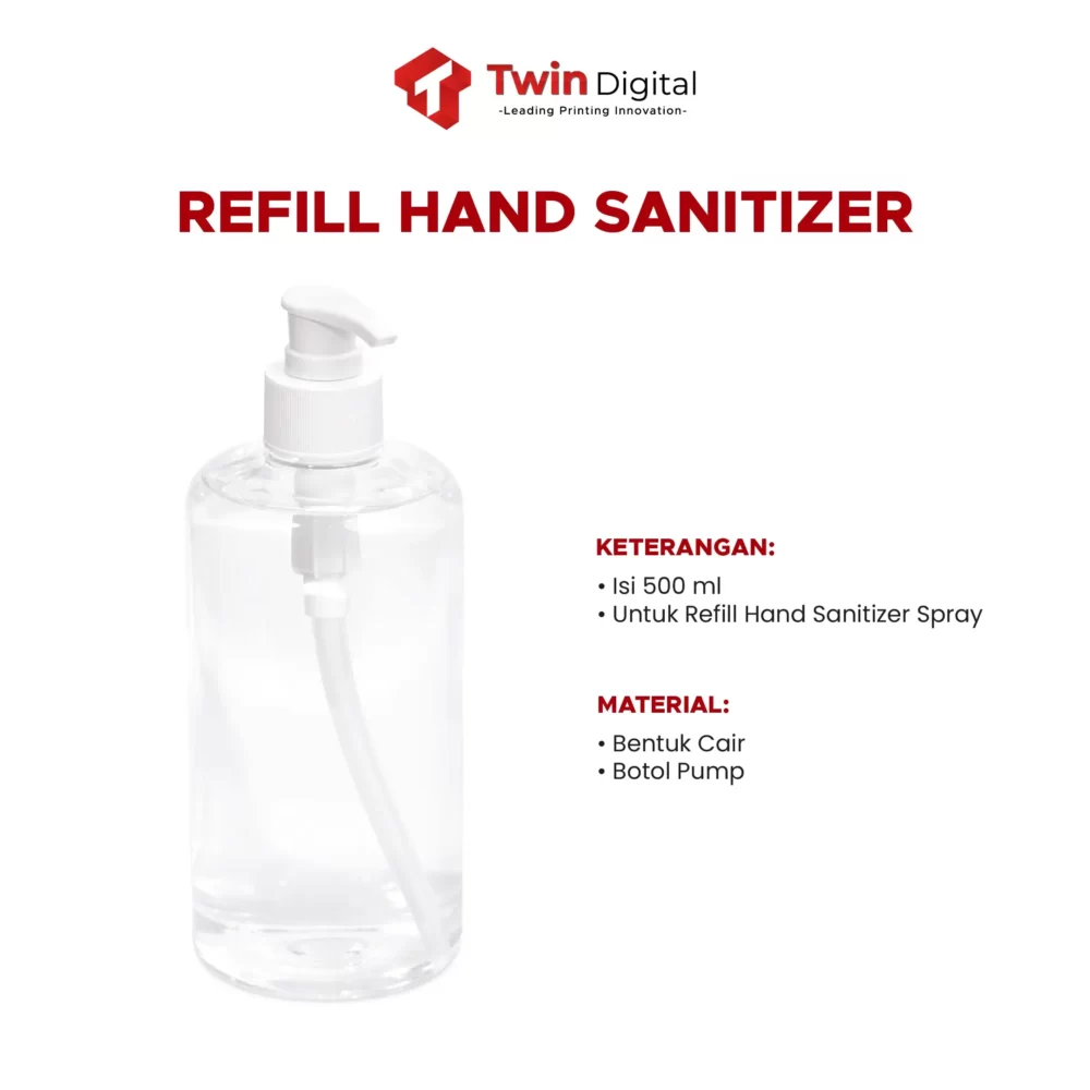 Refill Hand Sanitizer Cair Platform Corporate B2B Twin Digital