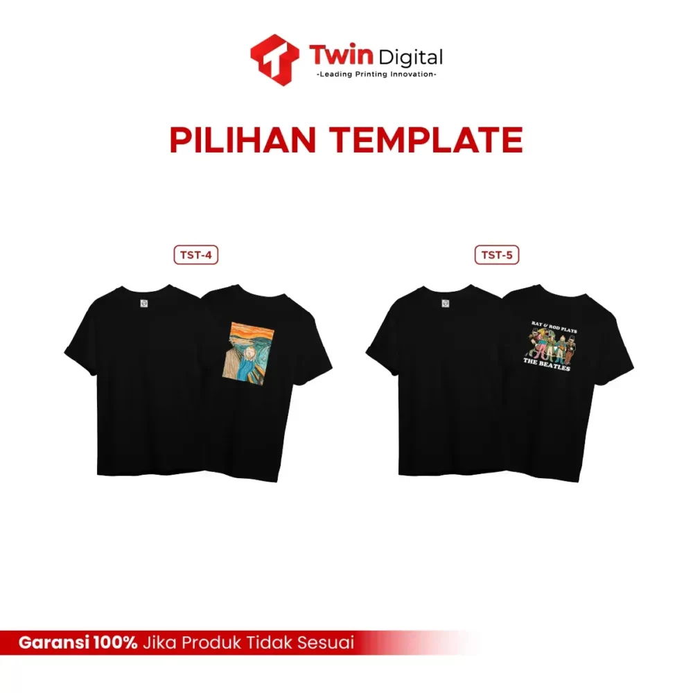 Custom Sablon Kaos TD Edisi Tintin - Image 7