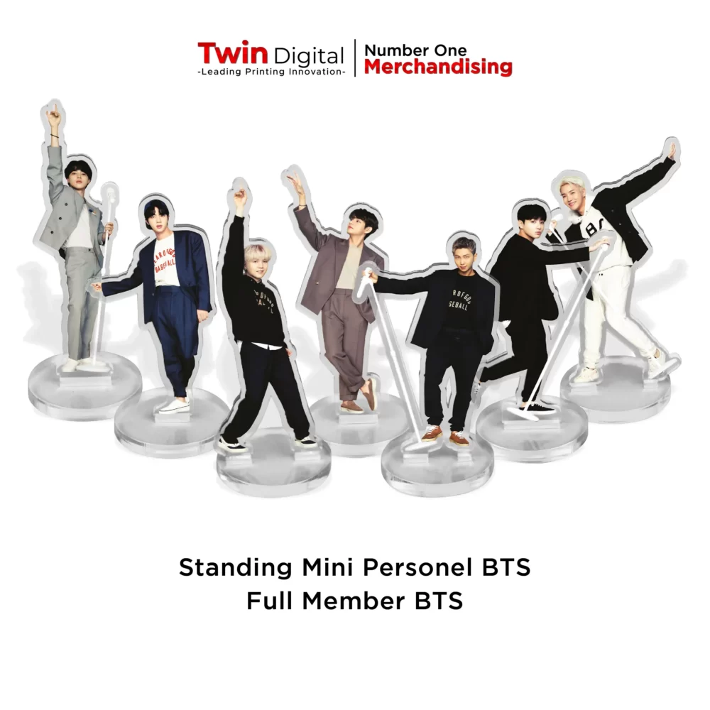 Standing Mini BTS Akrilik Full Member
