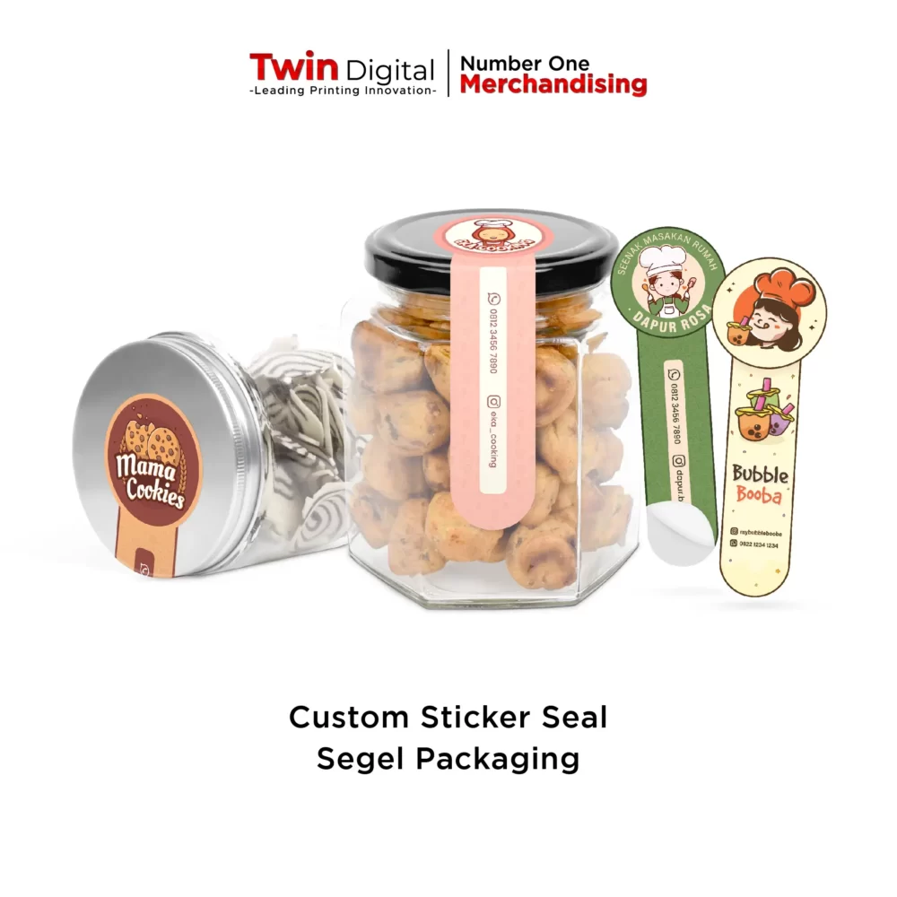 Sticker Seal Segel Toples Custom