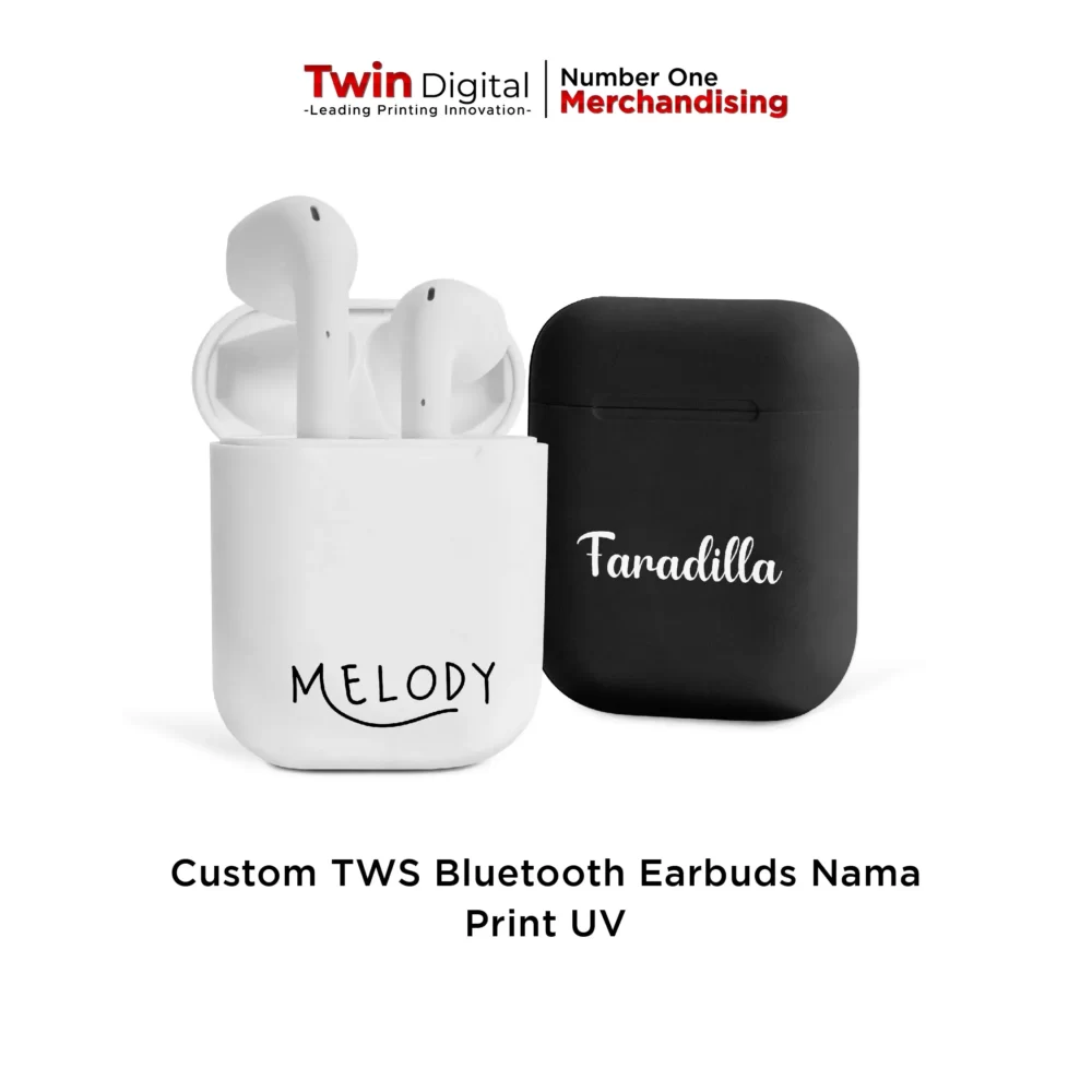 TWS Bluetooth Earbuds Custom Nama