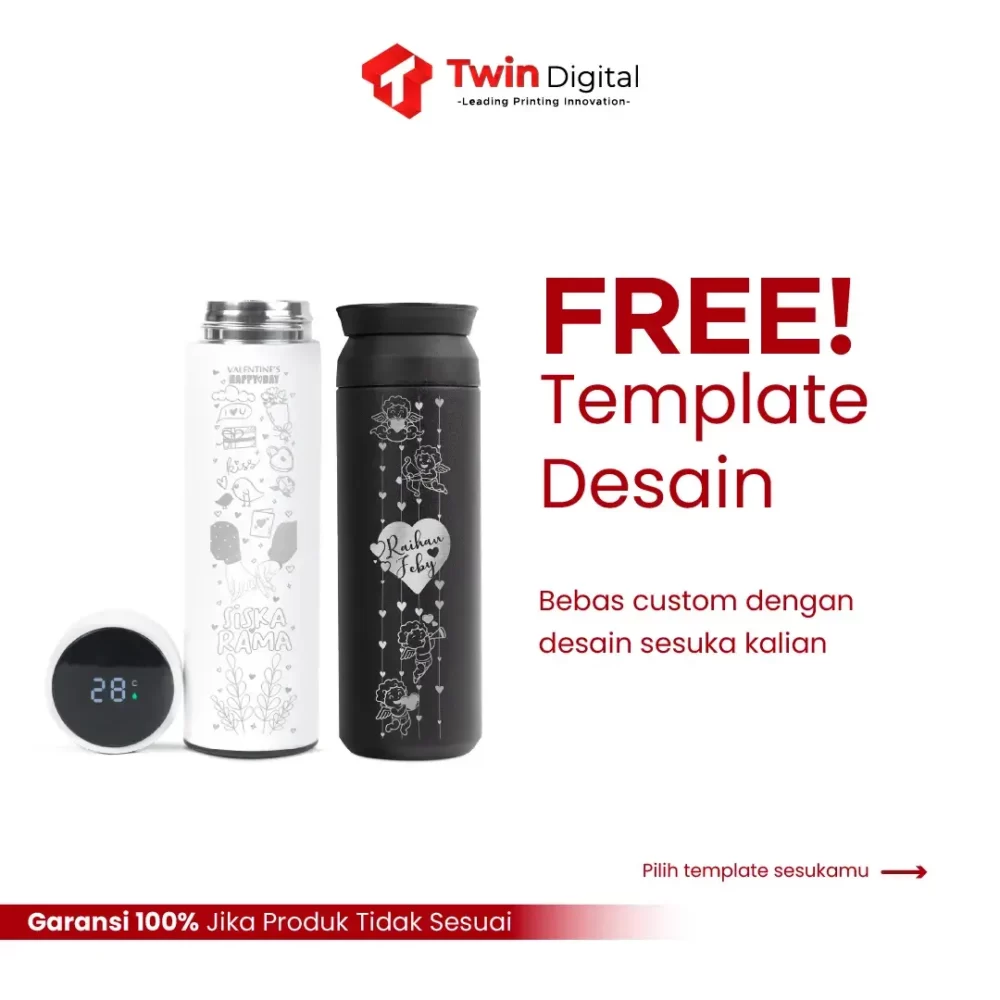 Custom Tumbler Grafir Edisi Valentine