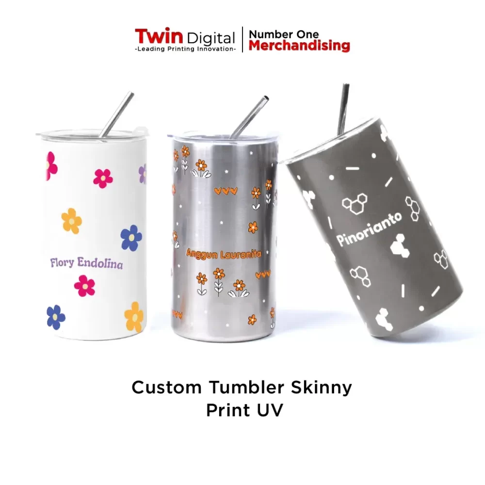 Custom Tumbler Skinny Print UV