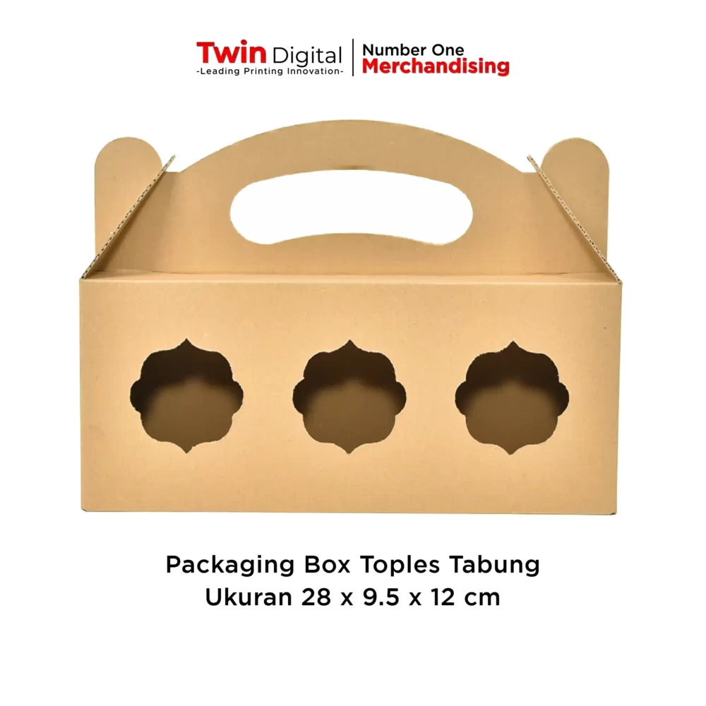 Packaging Box Toples Tabung Ukuran 28 x 9,5 x 12 cm
