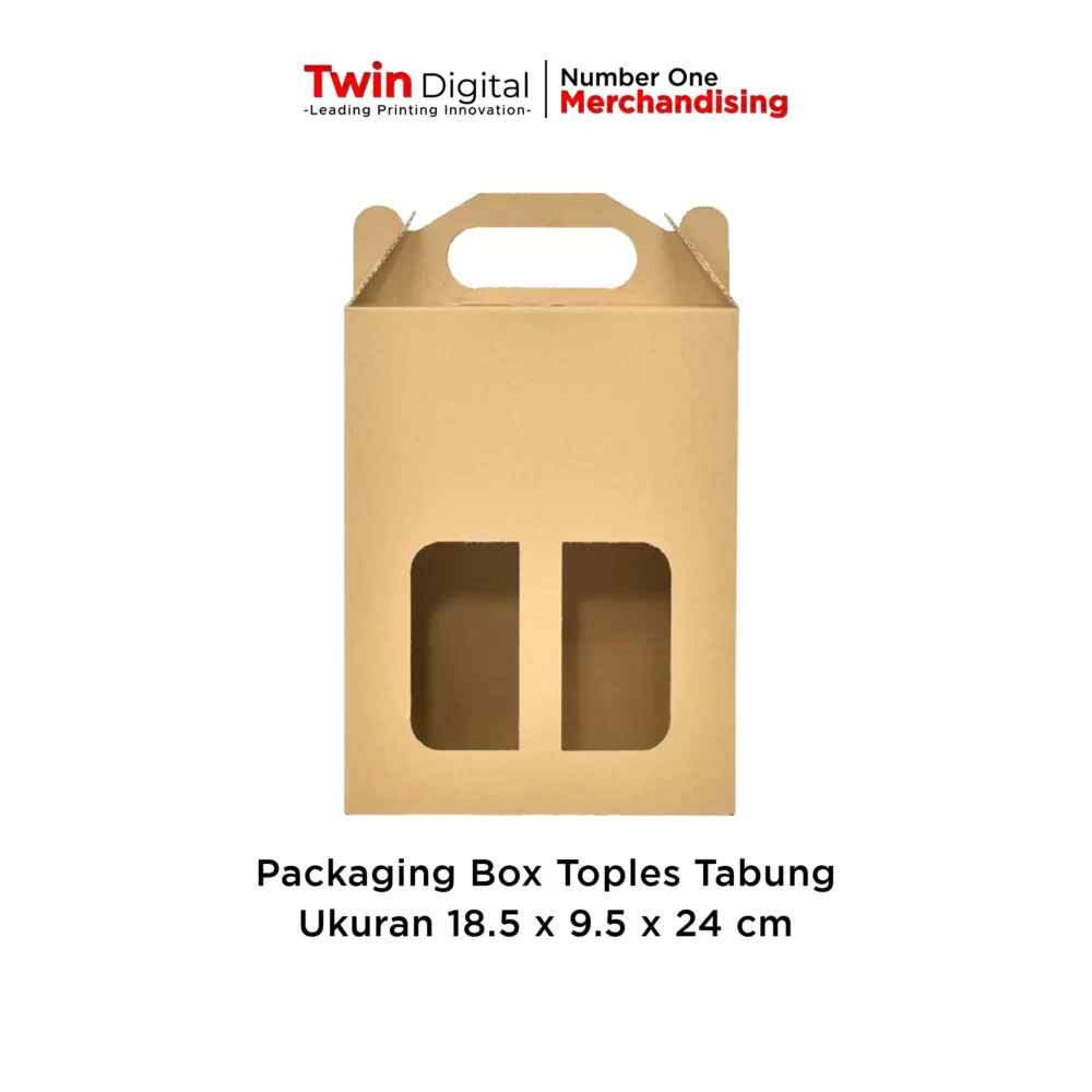 Packaging Box Toples Tabung Ukuran 18,5 x 9,5 x 24 cm