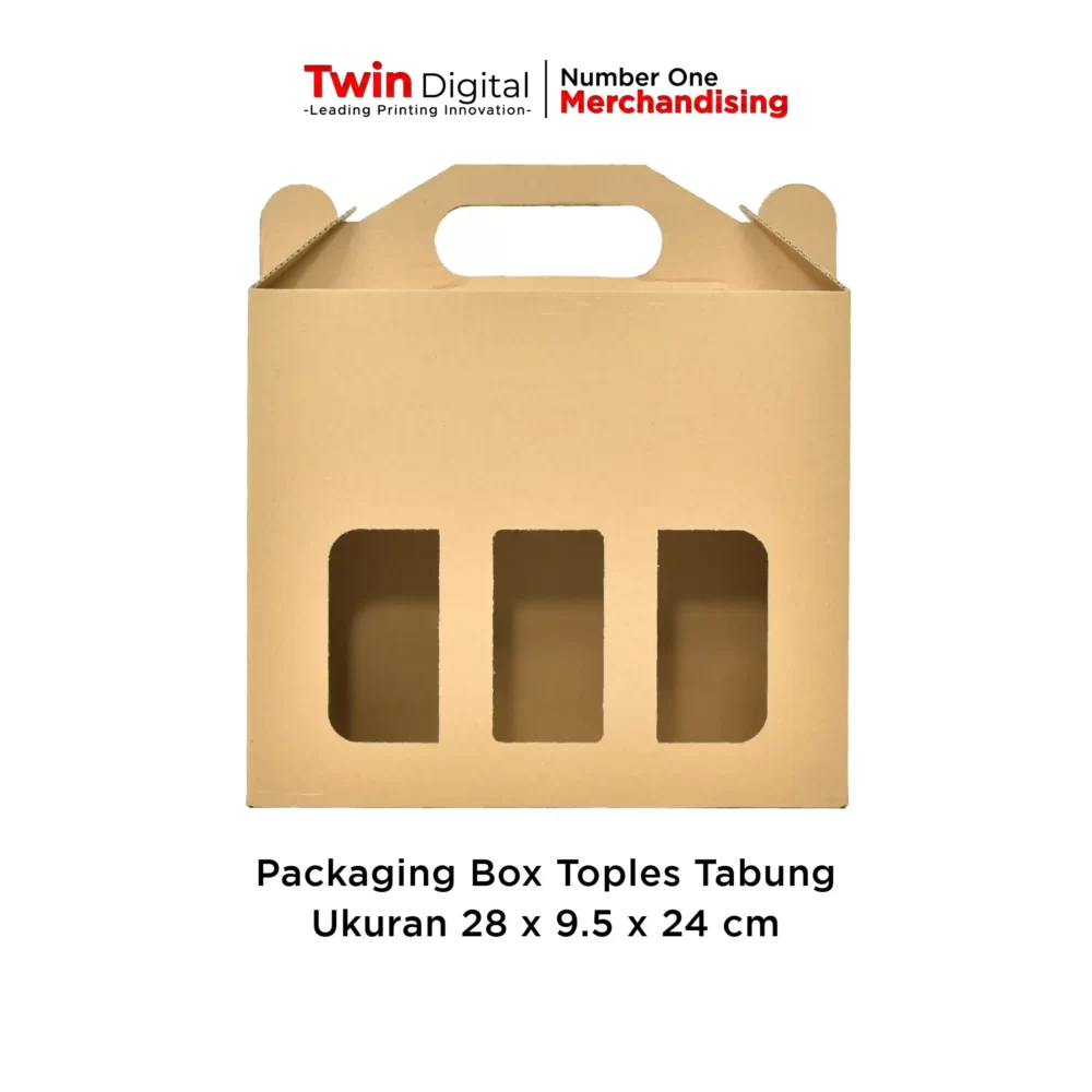 Packaging Box Toples Tabung Ukuran 28 x 9,5 x 24 cm