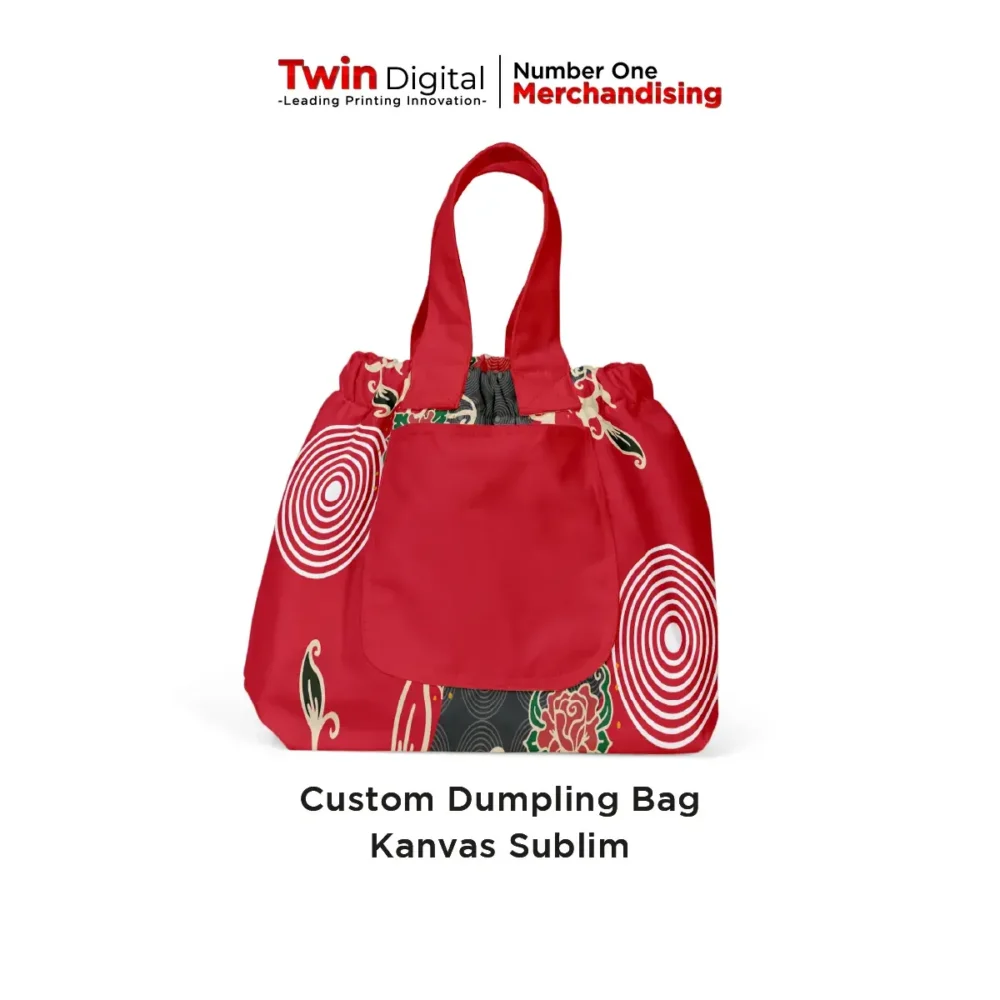 Custom Dumpling Bag Kanvas Sublim DBC.1