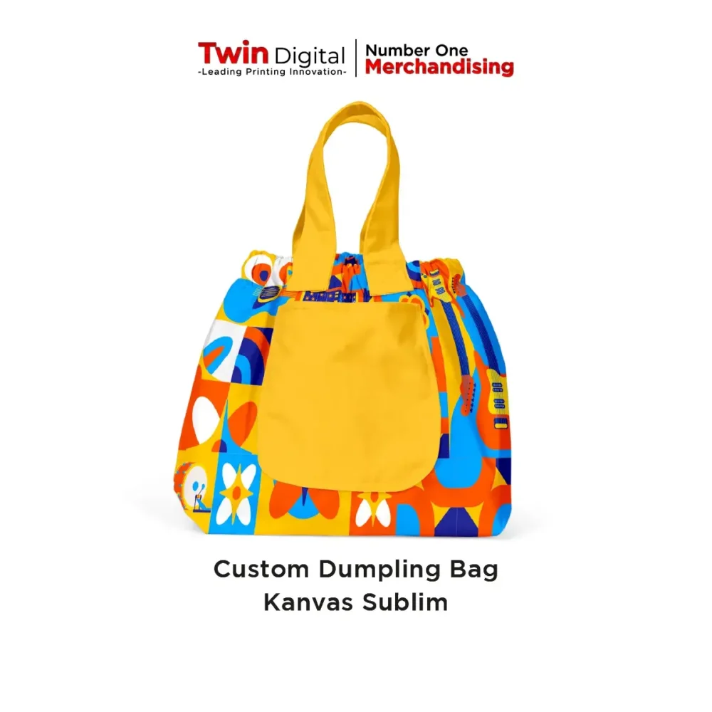 Custom Dumpling Bag Kanvas Sublim DBC.2