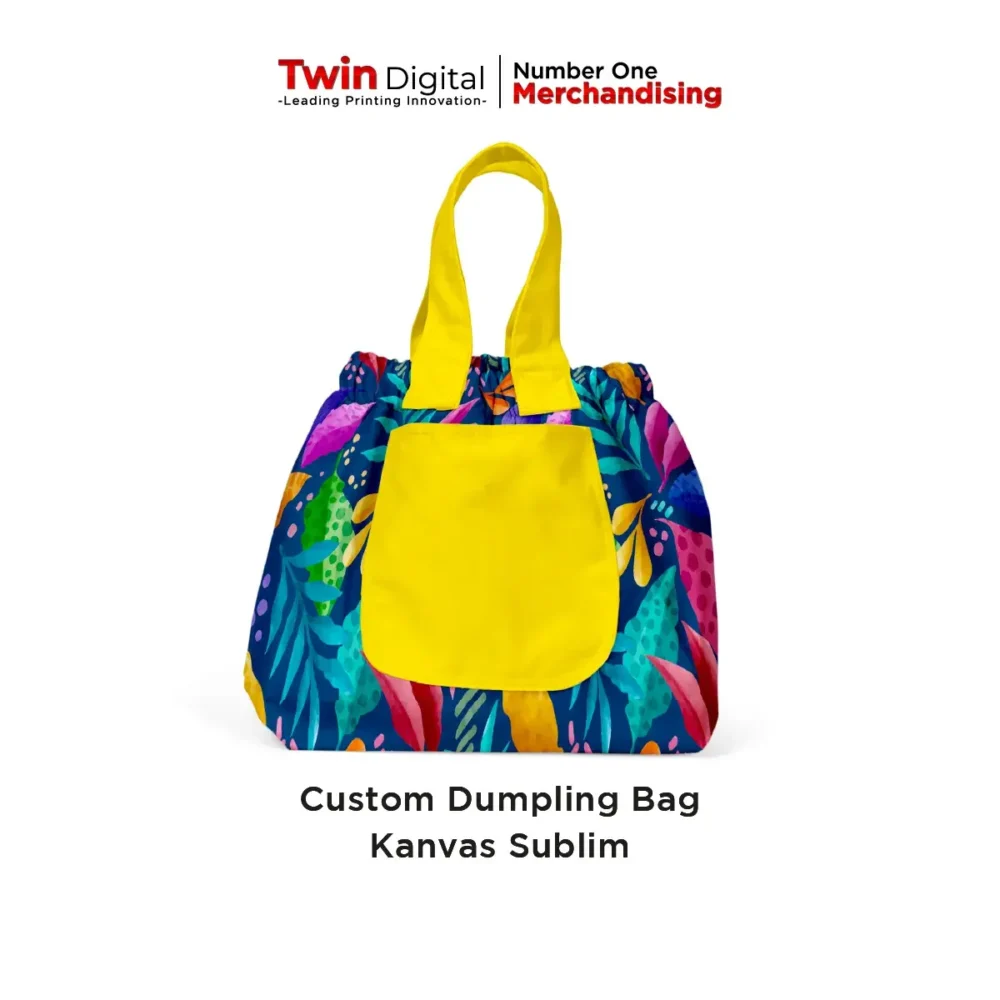 Custom Dumpling Bag Kanvas Sublim DBC.3