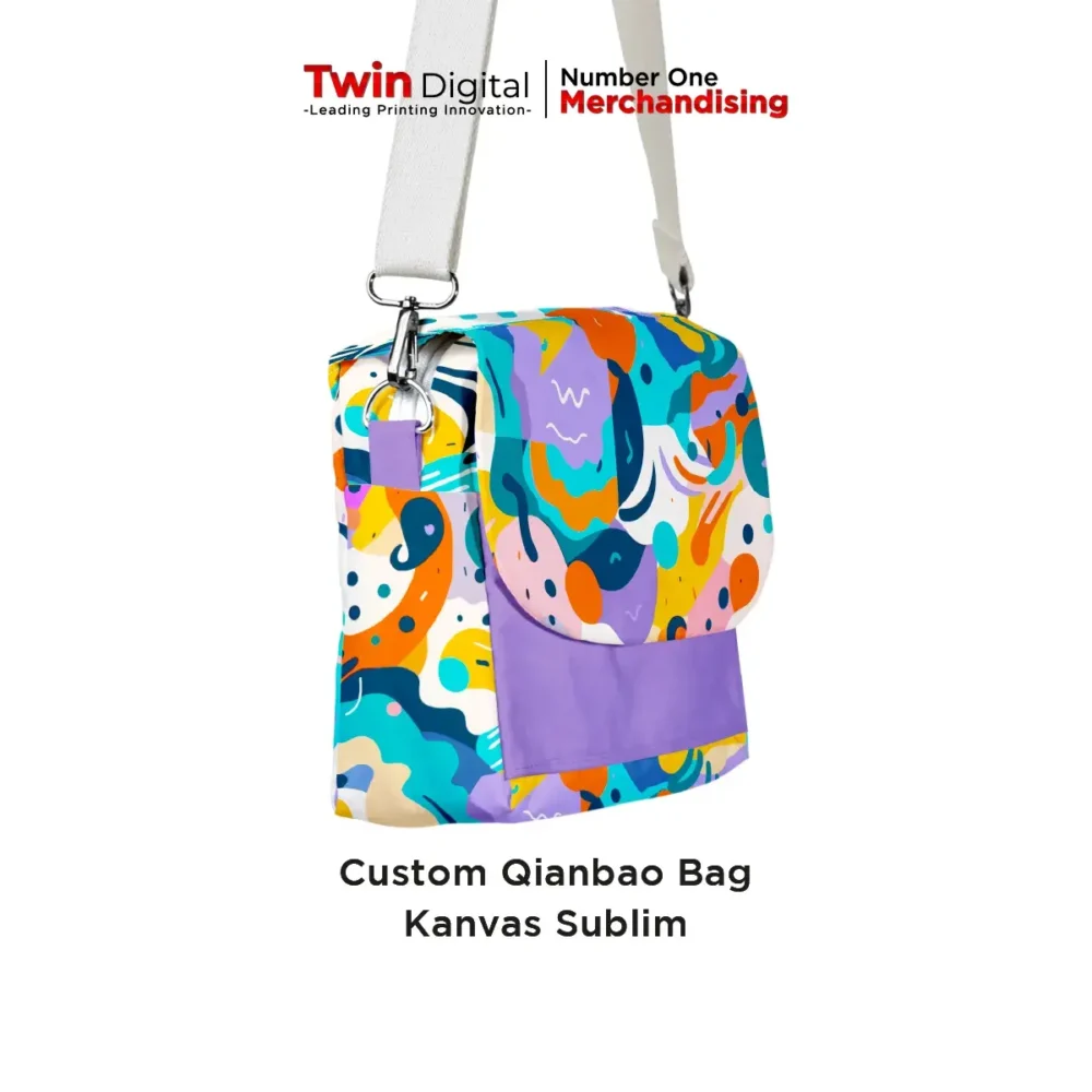 Custom Qianbao Bag Kanvas Sublim QBC.1