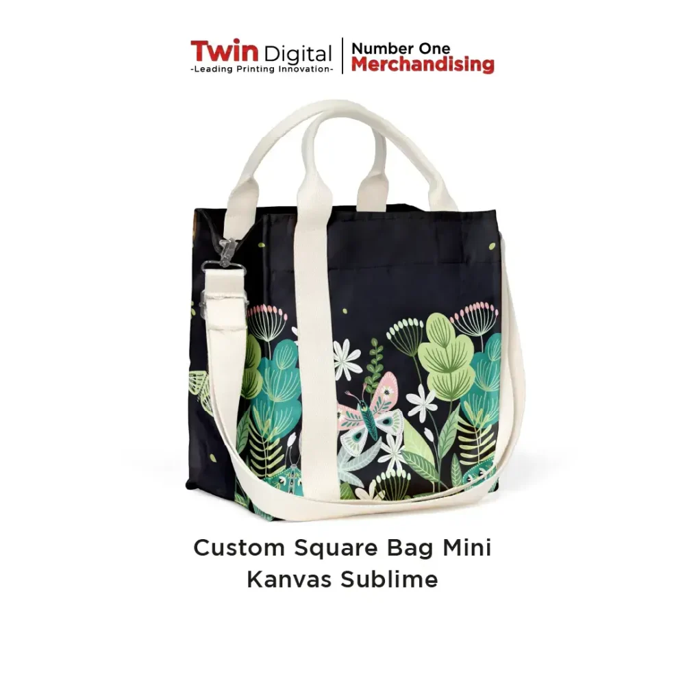 Custom Square Bag Mini Kanvas Sublim SBK.1